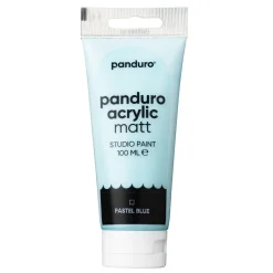 Panduro Acrylic akrylfarve, matt 100 ml – Pastel blue