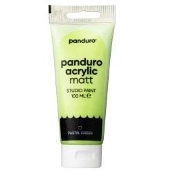 Panduro Acrylic akrylfarve, matt 100 ml – Pastel green
