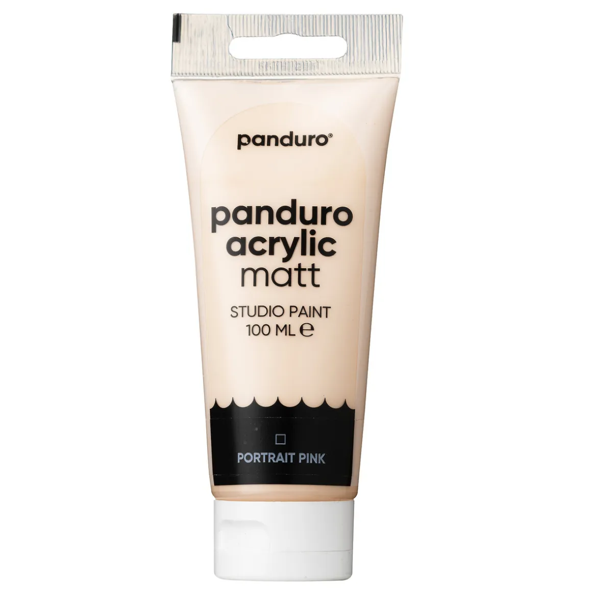 Panduro Acrylic akrylfarve, matt 100 ml – Portrait pink