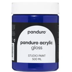 Panduro Acrylic Gloss blank akrylfarve 500 ml Ultramarine