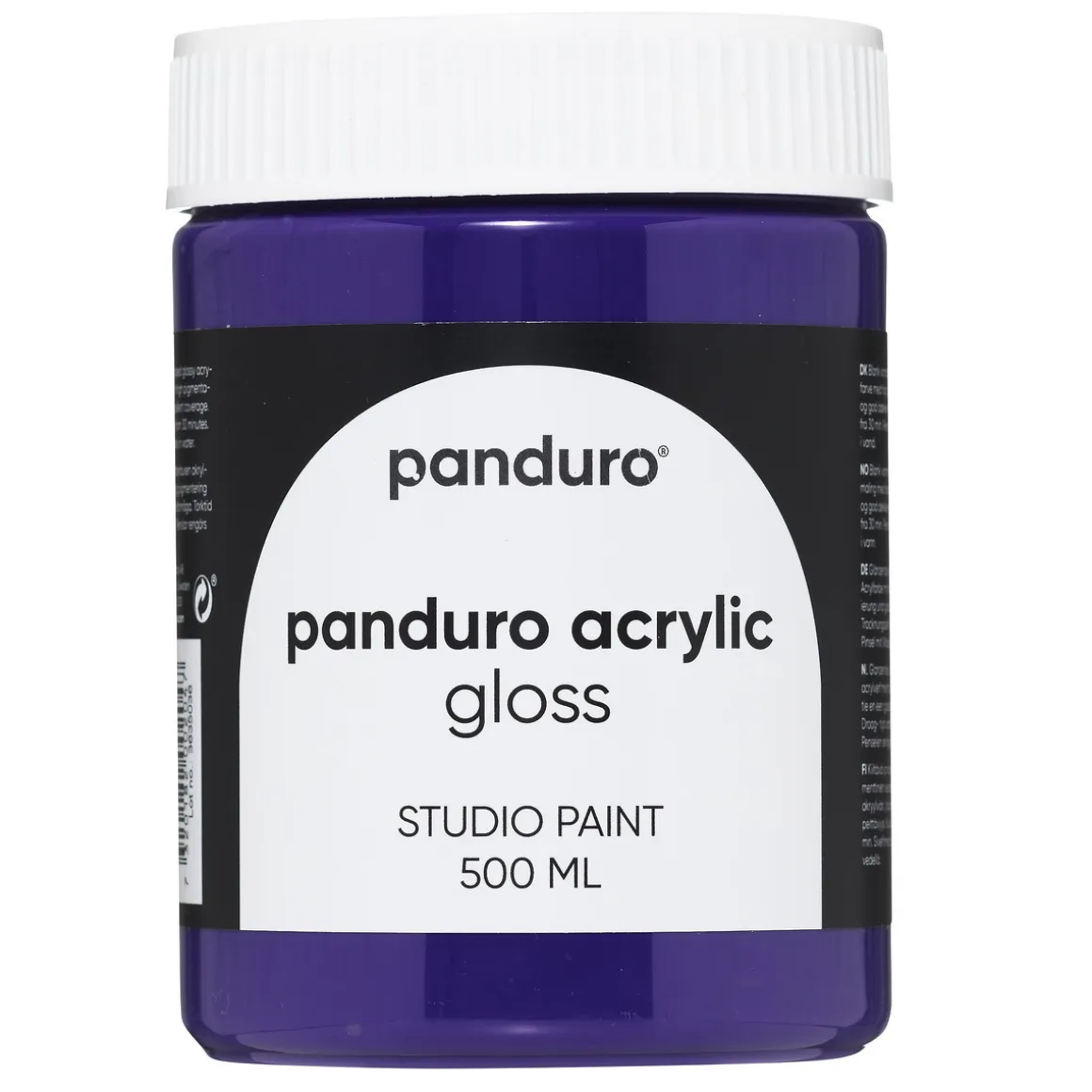 Panduro Acrylic Gloss blank akrylfarve 500 ml Purple