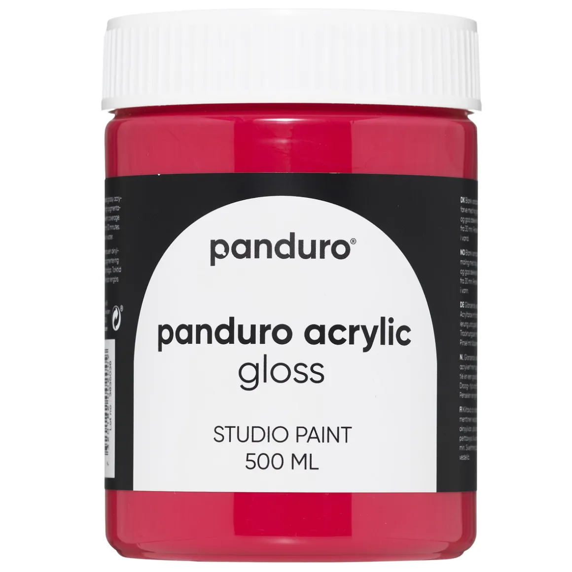 Panduro Acrylic Gloss blank akrylfarve 500 ml Burnt Umber