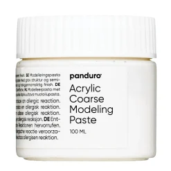 Panduro Acrylic kornet modelleringspasta, strukturpasta til akrylfarve, 100 ml