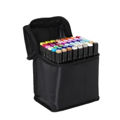 Panduro Colour Marker Basic 48 – twintip-markers med rund og skråskåret spids