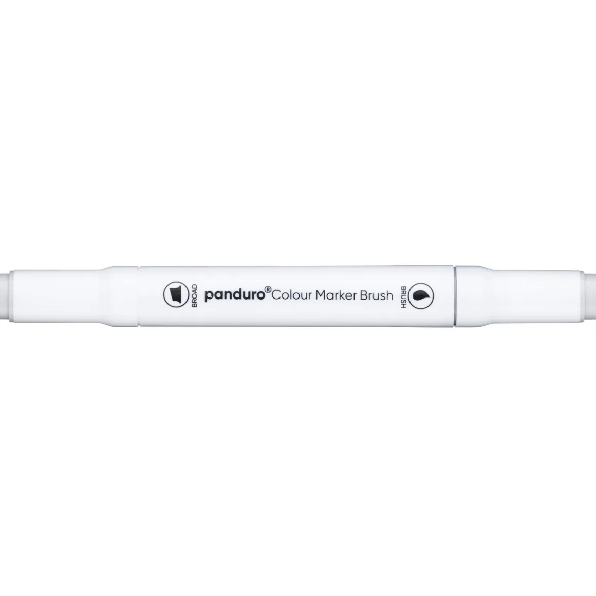 Panduro Colour Marker Brush, penselspids og skråskåret spids – Cool grey 1 CG1