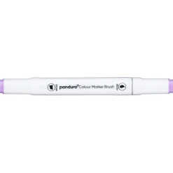 Panduro Colour Marker Brush, penselspids og skråskåret spids – Pale lilac 147