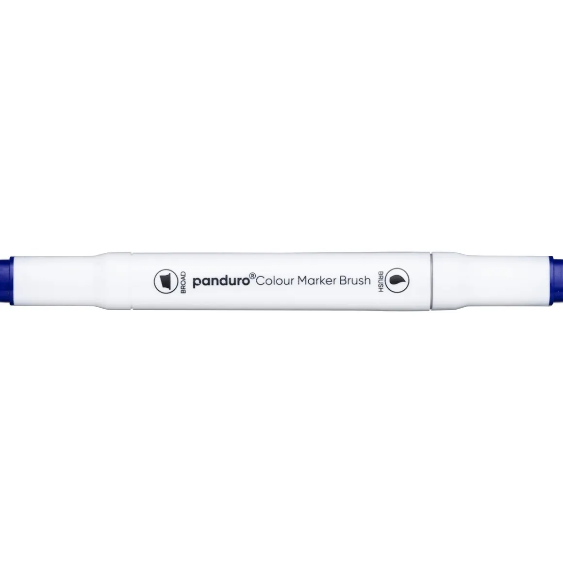 Panduro Colour Marker Brush, penselspids og skråskåret spids – Cobalt blue 71