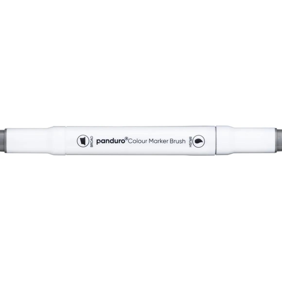Panduro Colour Marker Brush, penselspids og skråskåret spids – Cool grey 5 CG5