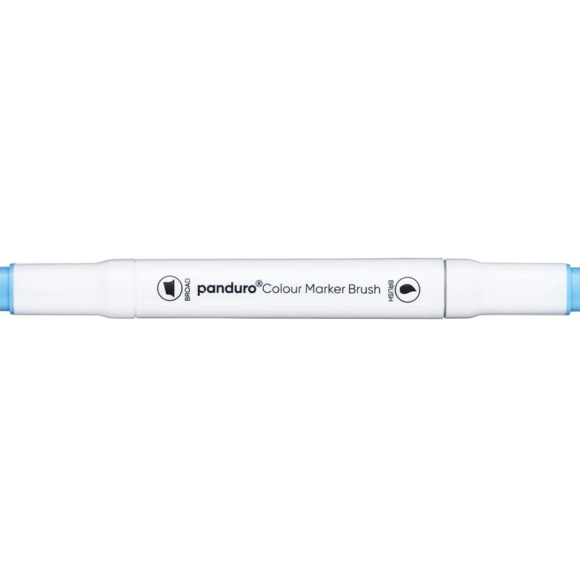 Panduro Colour Marker Brush, penselspids og skråskåret spids – Phatalo blue 183