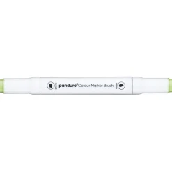 Panduro Colour Marker Brush, penselspids og skråskåret spids – Pale green 59