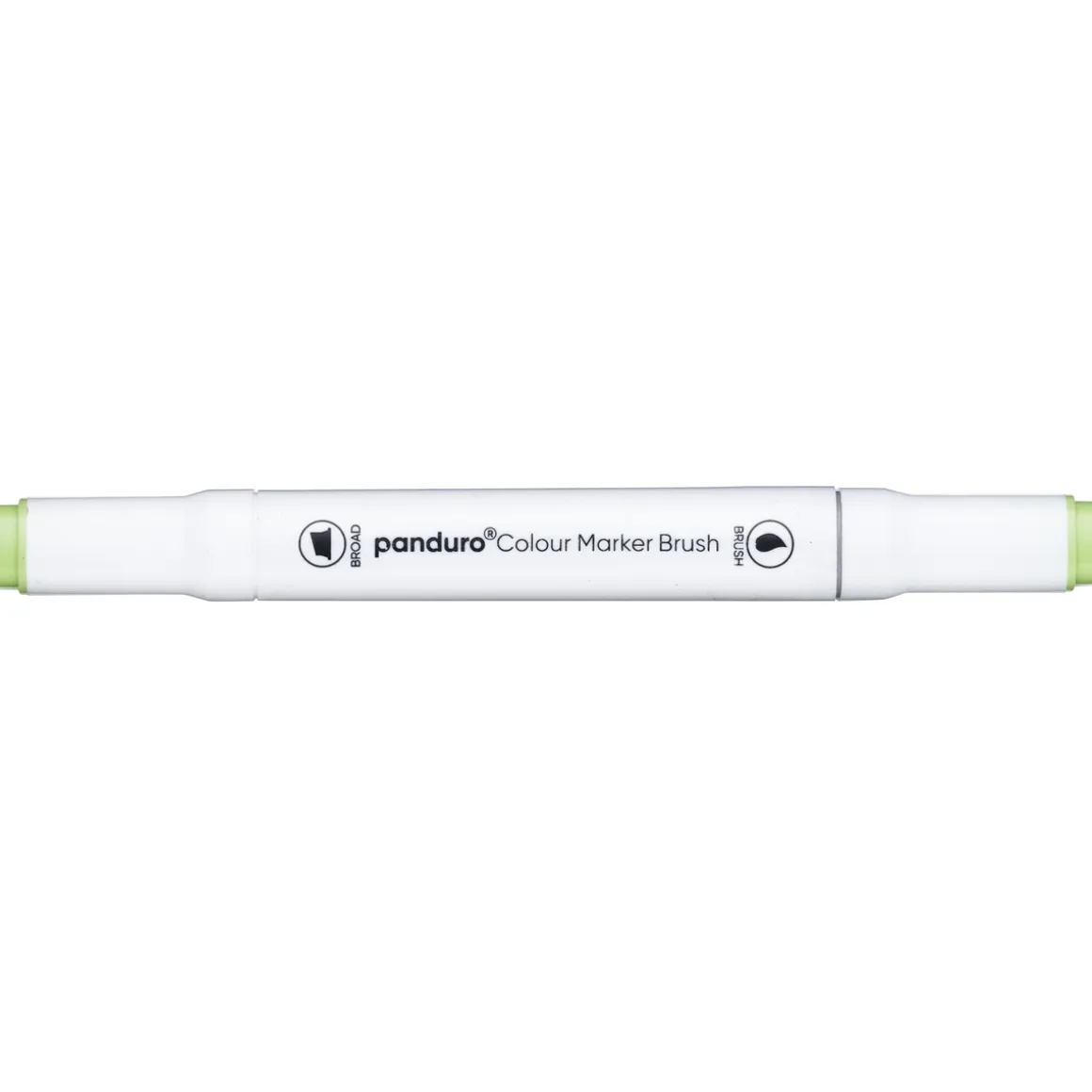 Panduro Colour Marker Brush, penselspids og skråskåret spids – Pale green 59