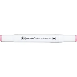 Panduro Colour Marker Brush, penselspids og skråskåret spids – Rose pink 8