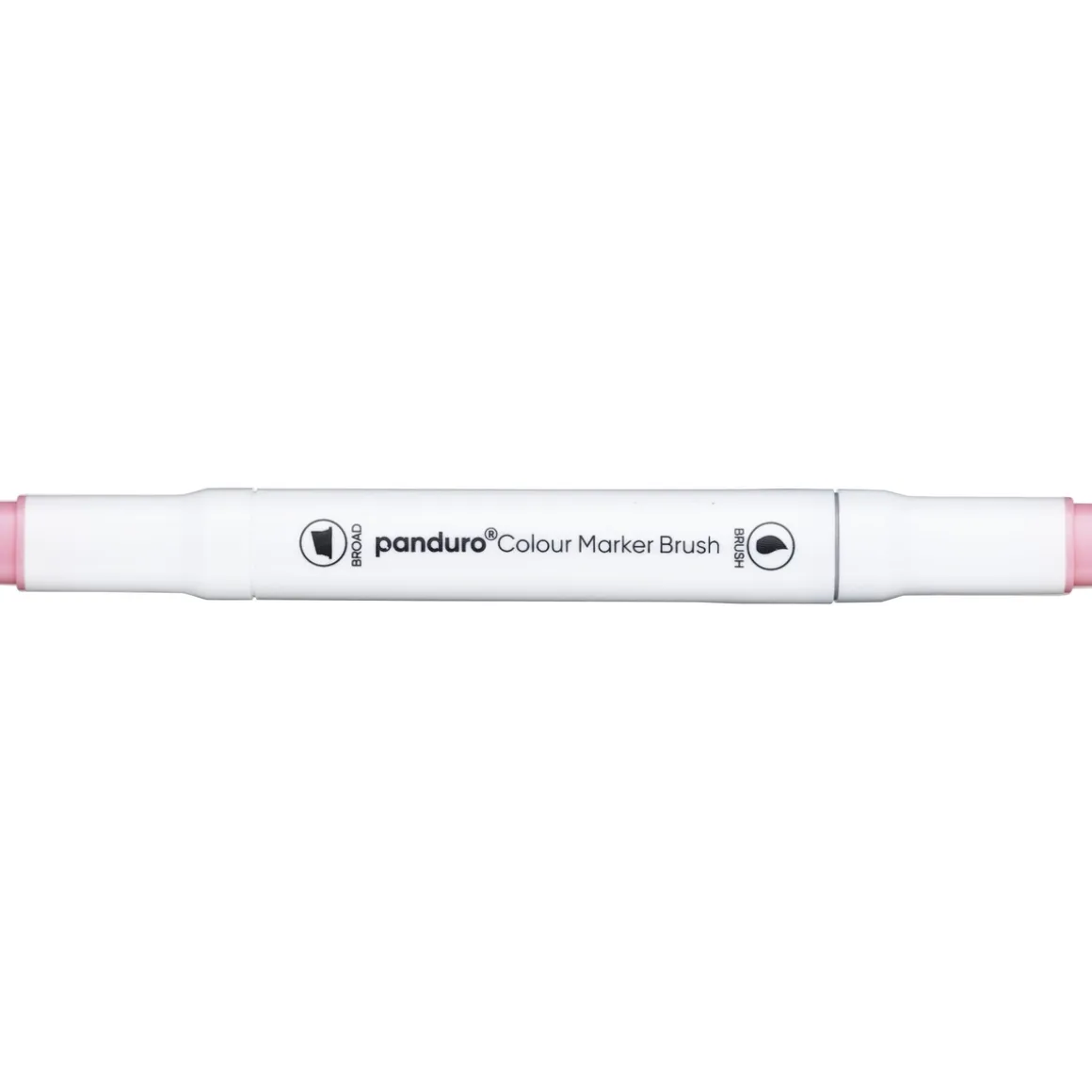 Panduro Colour Marker Brush, penselspids og skråskåret spids – Rose pink 8