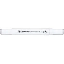 Panduro Colour Marker Brush, penselspids og skråskåret spids – Warm grey 1 WG1