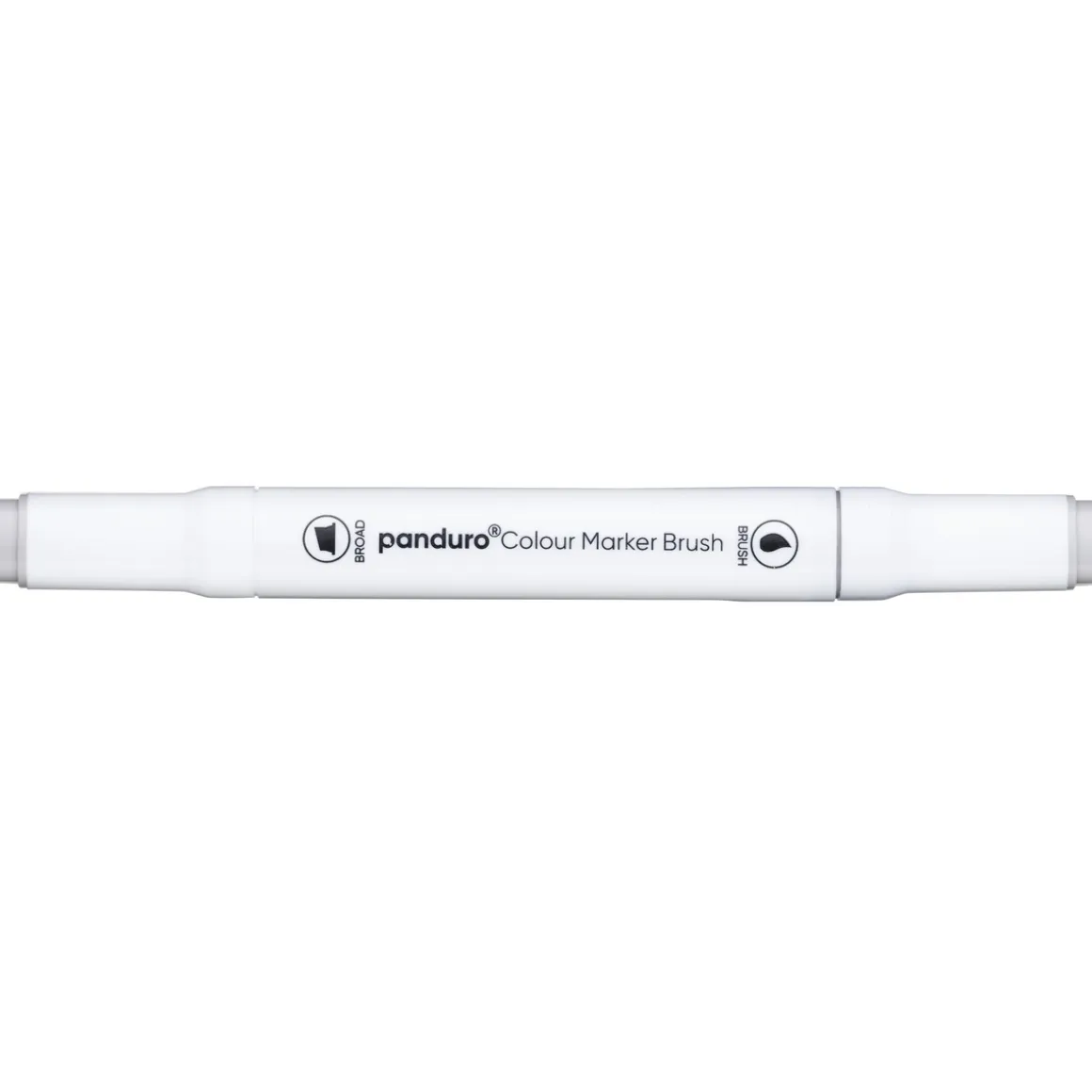 Panduro Colour Marker Brush, penselspids og skråskåret spids – Warm grey 1 WG1