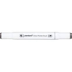 Panduro Colour Marker Brush, penselspids og skråskåret spids – Warm grey 7 WG7