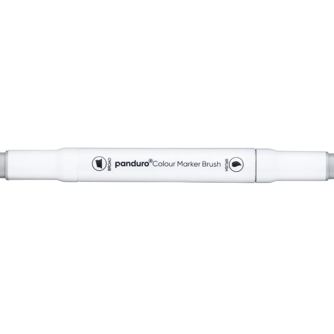 Panduro Colour Marker Brush, penselspids og skråskåret spids – Cool grey 3 CG3