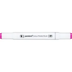 Panduro Colour Marker Brush, penselspids og skråskåret spids – Purple grey 88