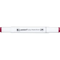 Panduro Colour Marker Brush, penselspids og skråskåret spids – Rose red 3