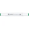 Panduro Colour Marker Brush, penselspids og skråskåret spids – Viridian 54