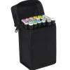 Panduro Colour Marker Pastel 24 – twin tip-markers i pastelfarver med rund og skråskåret spids