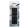 Panduro colour markers 3-pack – Yellow tones #35, 37, 141