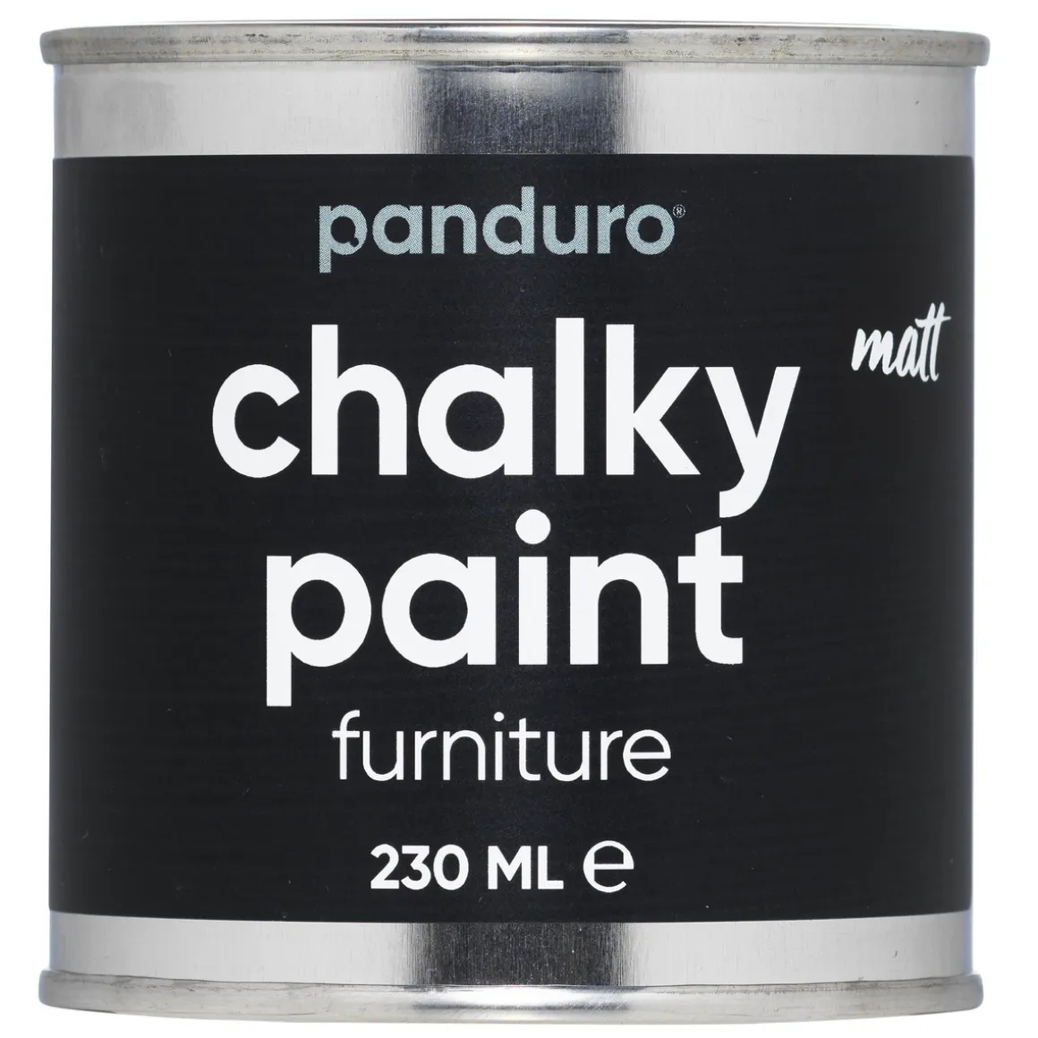Panduro Furniture Paint, mat møbelmaling 230 ml – Dark grey