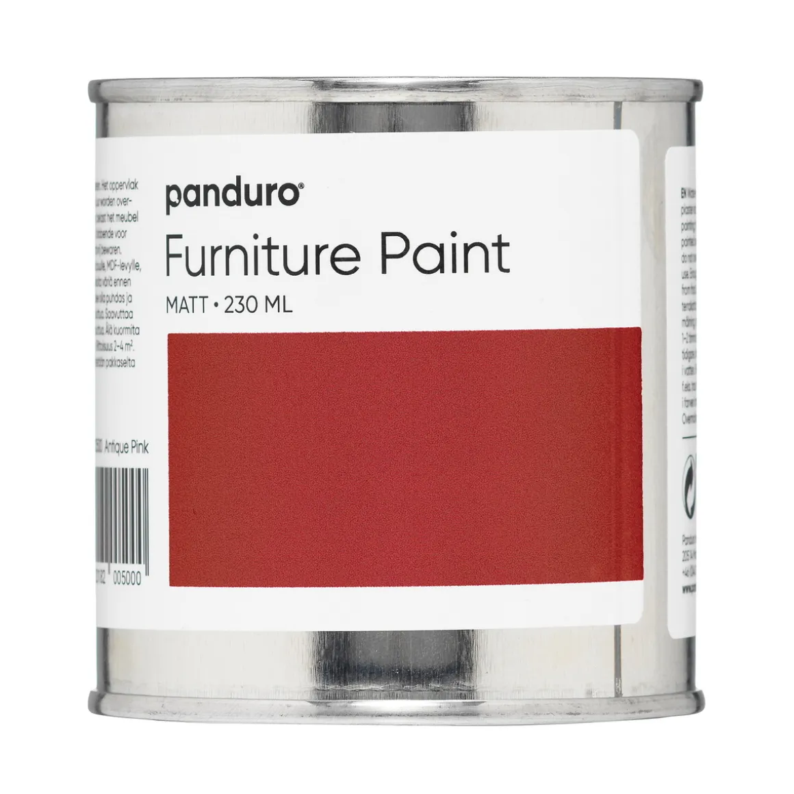 Panduro Furniture Paint, mat møbelmaling 230 ml – Port red