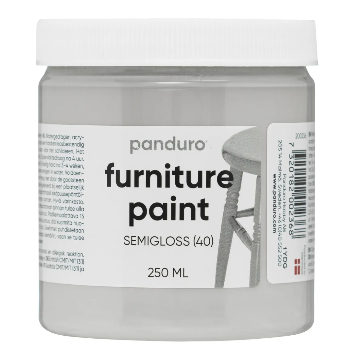 Panduro Furniture Paint møbelmaling, lysegrå 250 ml