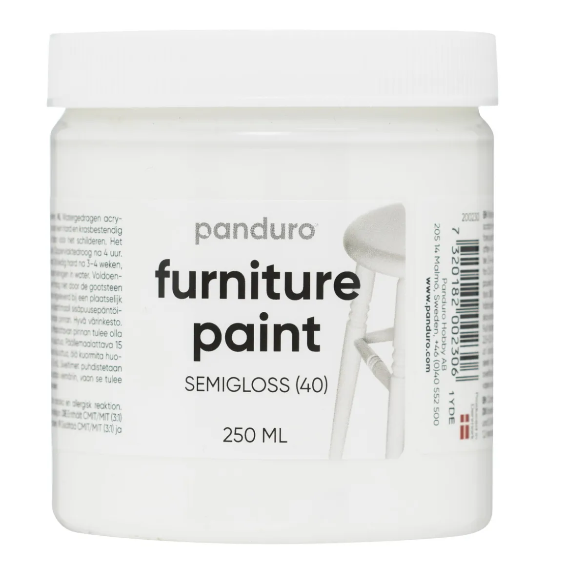 Panduro Furniture Paint møbelmaling, hvid 250 ml