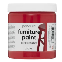 Panduro Furniture Paint møbelmaling, dybrød 250 ml