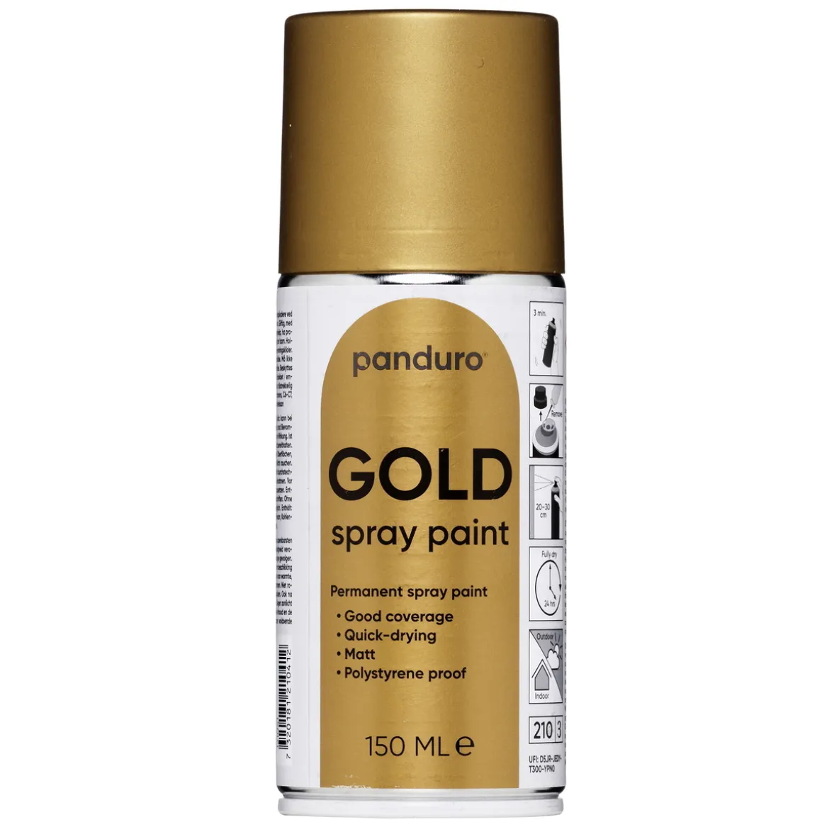 Panduro guldspray 150 ml – mat