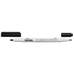 Panduro kalligrafipen med dobbeltspids – sort – 2 / 3,5 mm