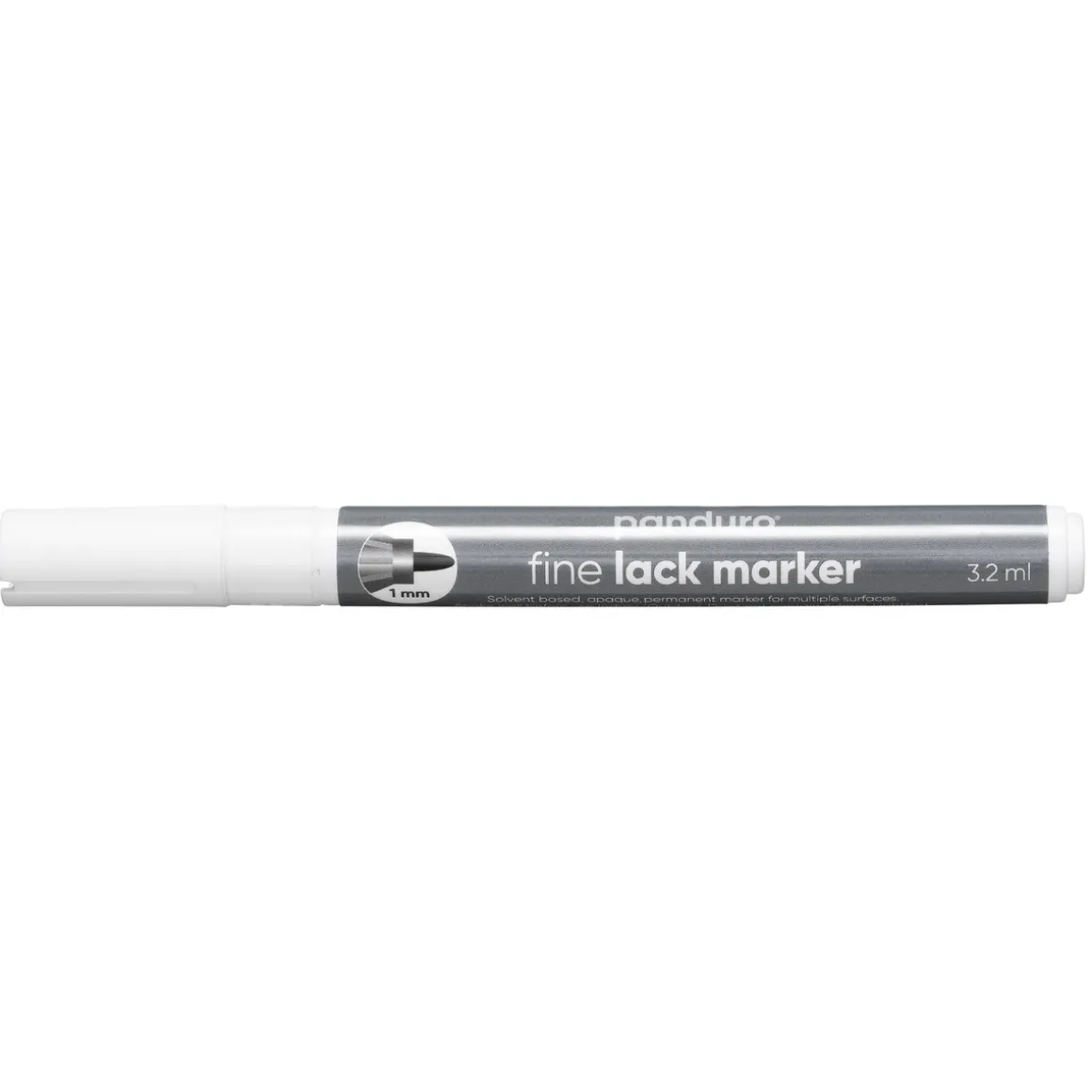 Panduro Lakpen 1 mm hvid