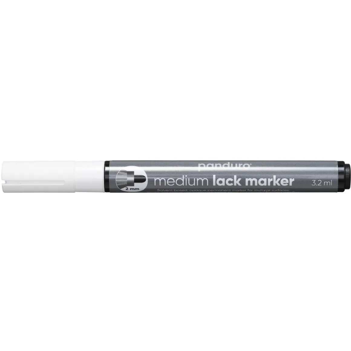 Panduro Lakpen 2 mm hvid