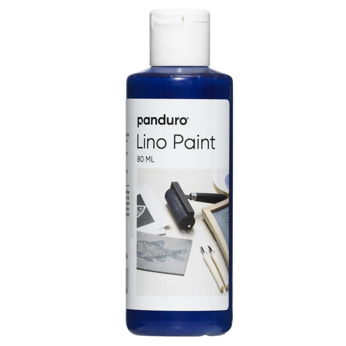 Panduro Lino Paint, vandbaseret linoleumsmaling, grøn 80 ml