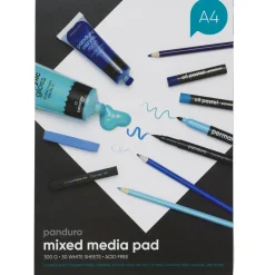 Panduro mixed media blok A3 (297×420 mm), 30 ark – gramvægt 300