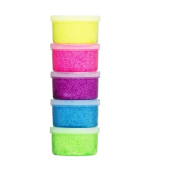 Panduro Pearl Dough 5-pak Classic, 5×28 gram perleler i basisfarver