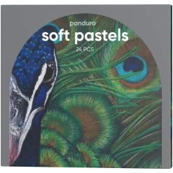 Panduro Soft Pastels set 24 – sæt med 24 stk. tørpastelkridt
