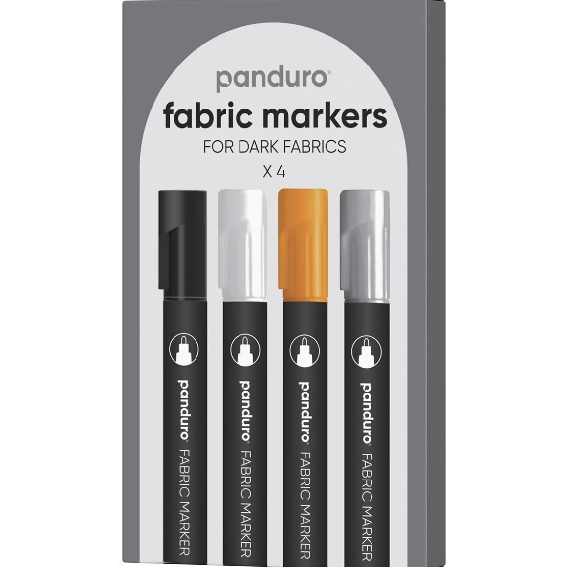 Panduro tekstilpenne 4-pak