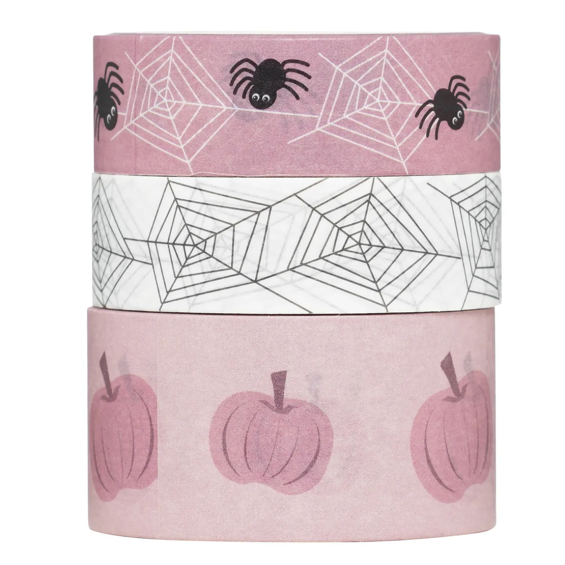 Paper Tape 3-pack Halloween – 3 stk. 5-meters taperuller med uhyggelige motiver