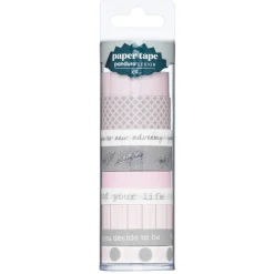 Paper Tape 9p Pink Wisdom
