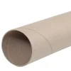 Paprør af naturfarvet pap – længde 75 cm, Ø8 cm