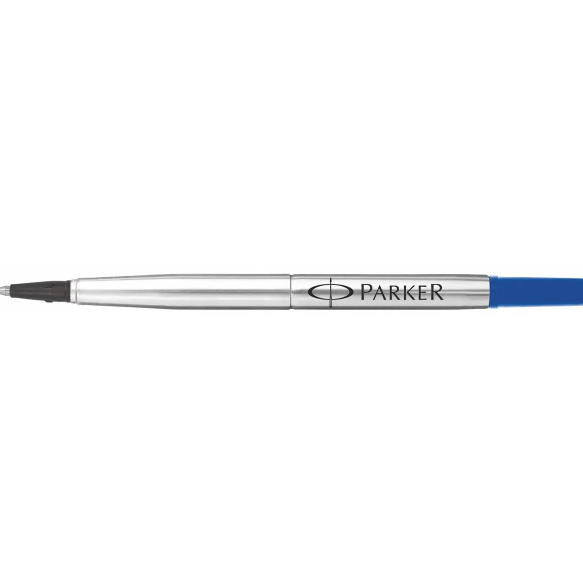 Parker Rollerball refill blå, komplet farvepatron med ny spids