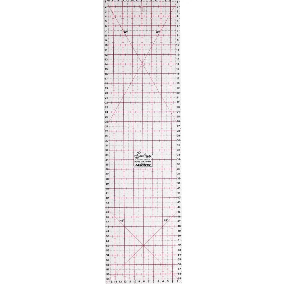 Patchworklineal 60x16 cm