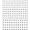 Pearl stickers sølv – 420 sølvskinnende perlestickers. Ø4, 5, 6 mm