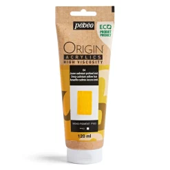 Pebeo Origin Acrylics akrylfarve 120 ml Dark cadmium yellow hue 04