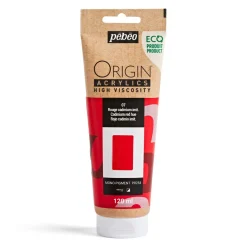 Pebeo Origin Acrylics akrylfarve 120 ml Cadmium red hue 07