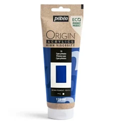 Pebeo Origin Acrylics akrylfarve 120 ml Primary cyan 19