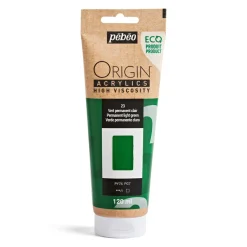 Pebeo Origin Acrylics akrylfarve 120 ml Permanent light green 23